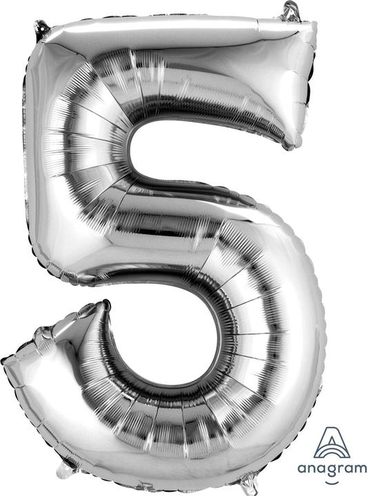 Actual product image Amscan Number 5