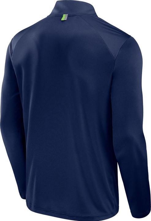 Actual product image Fanatics Seattle Seahawks NFL Half-Zip Sweatshirt navy - S (S)