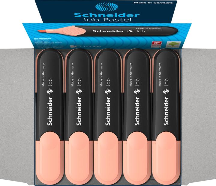 Actual product image Schneider Highlighter Job 150 pastel peach (Peach, 5 mm, 1 x)
