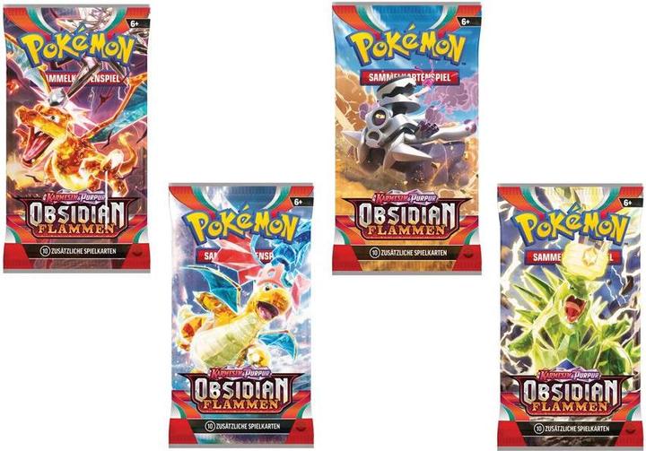 Image du produit Pokémon Sachet Booster Cramoisi & Pourpre (Allemand, Pack de boosters)
