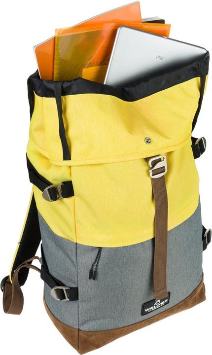 Productafbeelding Walker Vrijetijdsrugzak Roll Up Two 23 - 30 l, Geel/Grijs (30 l)