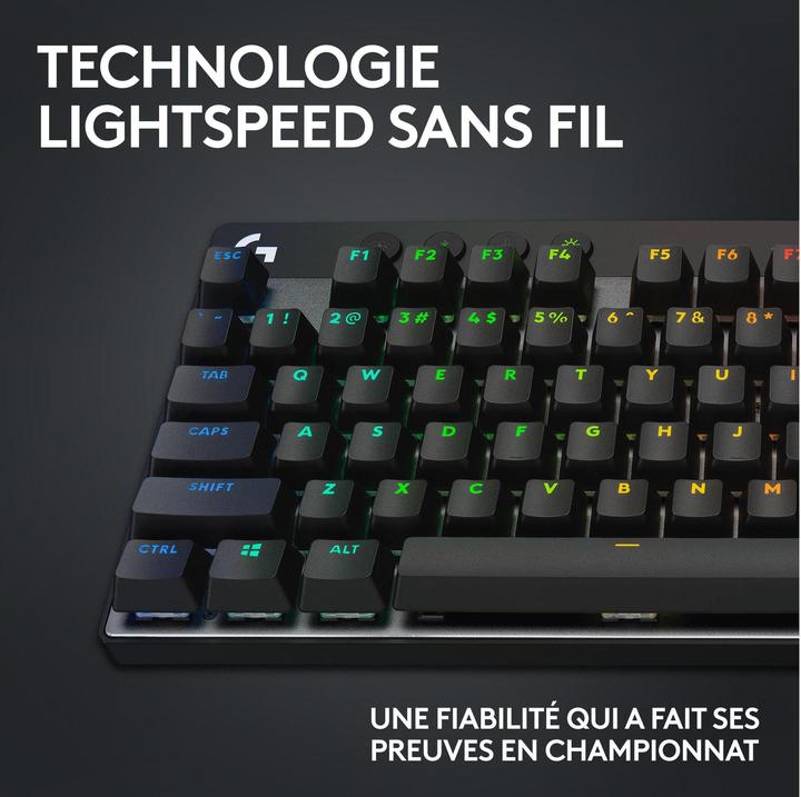 Image du produit Logitech G Pro X TKL Lightspeed (CH, Sans fil)