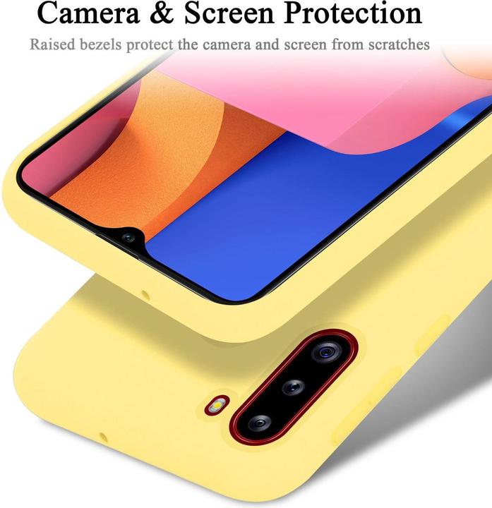 Produktbild Cadorabo TPU Liquid Silicone Case Cover (Samsung Galaxy A21)