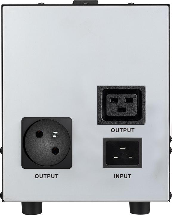 Actual product image Powerwalker AVR 3000 SIV FR - 110-280 V - 3000 VA - 2400 W - 1 AC outputs - terminal - 95% (3000 VA, 2400 W)