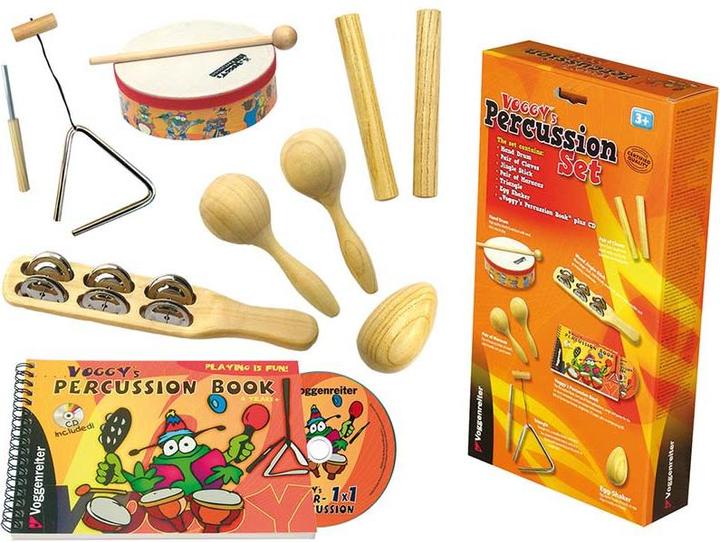 Actual product image Percussion set (French, German, Dutch, Polish, Italian, Swedish, English, Serbian)