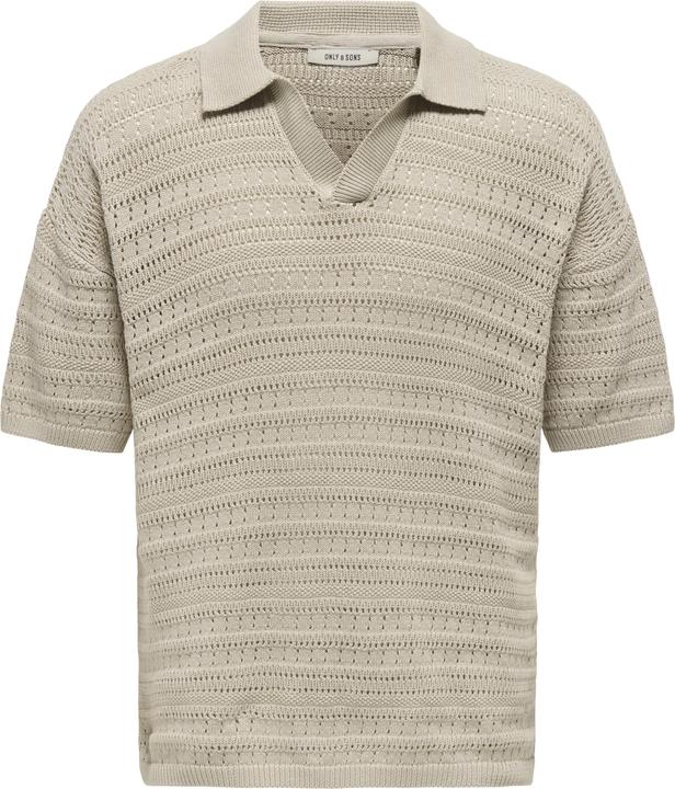 Actual product image Only & Sons Onsgrayson Ds 5 Chochet Polo Knit (XXL)