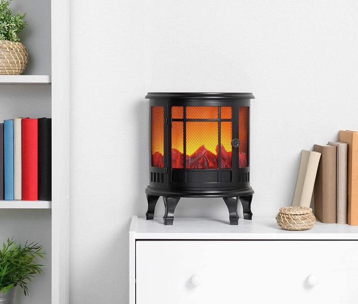 Produktbild Carlo Milano Deko-Elektrokamin mit Flammen-Effekt, Batterie-Betrieb