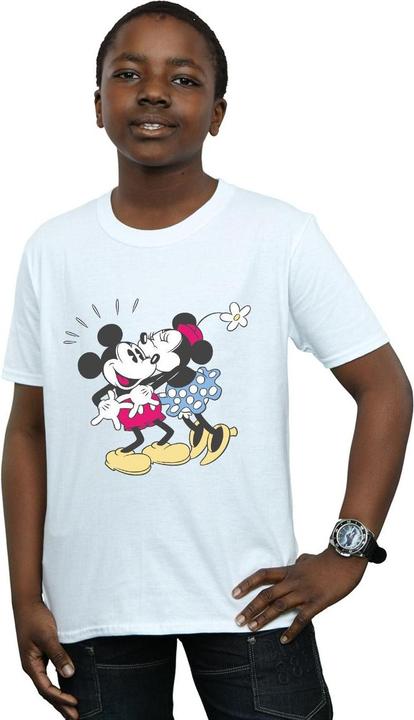 Actual product image Disney Boys Mickey And Minnie Mouse Kiss T-Shirt (116)