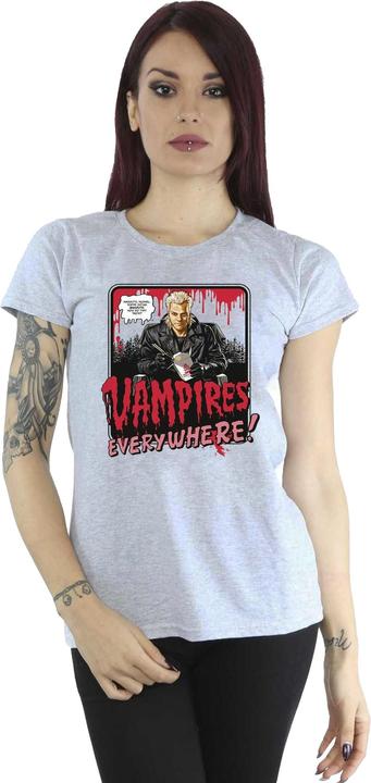Actual product image Universal Textiles Womens/Ladies Vampires Everywhere Boyfriend T-Shirt (XL)
