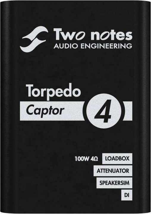 Immagine prodotto Two Notes Torpedo Captor 4 (Simulatore di cabina, Caricatore)