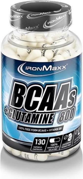 Actual product image IronMaxx BCAAs and glutamine 800 (130 Piece, Capsules, 500 g)