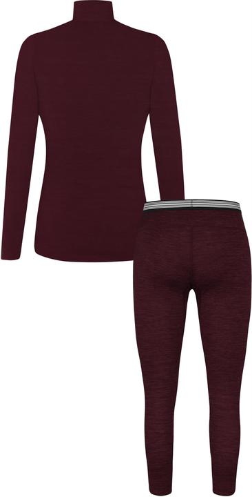 Produktbild Normani Damen Merino Langarm mit 1/4 Zipper „Launceston“ und Merino Hose „Perth“ - 9667 (M)