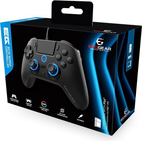 Image du produit Egogear Contrôleur SC10 filaire avec audio noir PS4 (PS4)