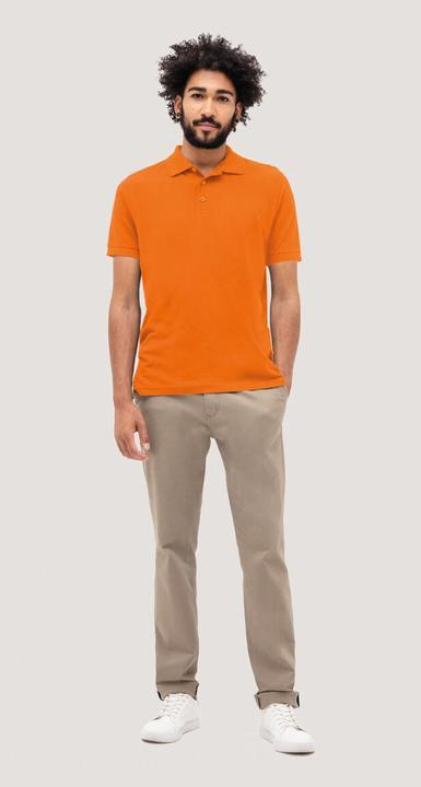 Actual product image Hakro Men's Polo Shirt CLASSIC orange size 2XL (XXL)
