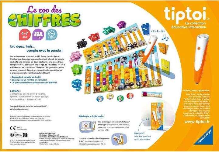 Produktbild tiptoi Der Zoo der Zahlen (Französisch)