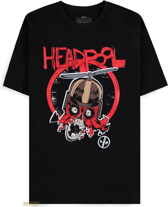 Actual product image Difuzed Deadpool - HEADPOOL!!! - Men's Short Sleeved T-shirt - 2XL (XXL)