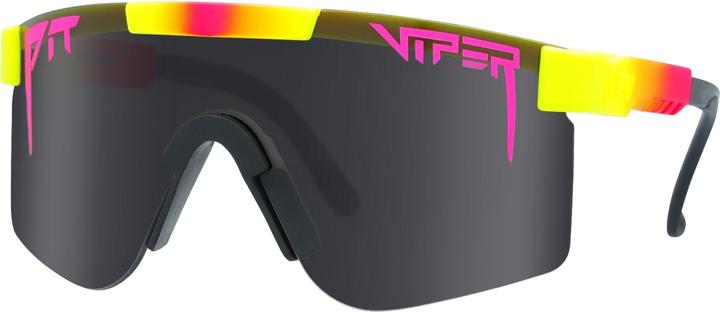 Actual product image Pit Viper The Originals The Italo Polarised (yellow-pink, Polarized Smoke)