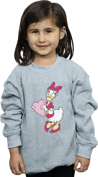 Immagine prodotto Disney Daisy Duck Love Heart Felpa Ragazze (140, 146)