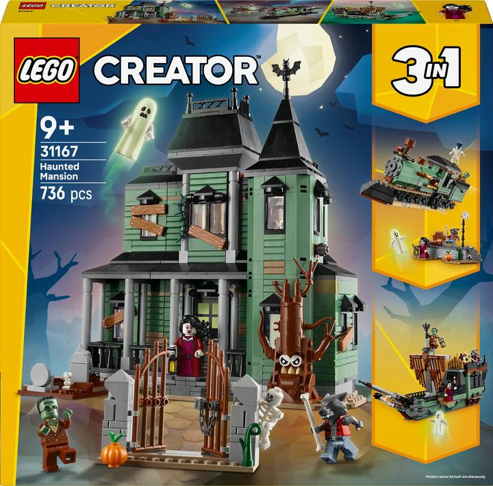 Produktbild LEGO 31167 Geisterhaus (31167, LEGO Creator Expert)