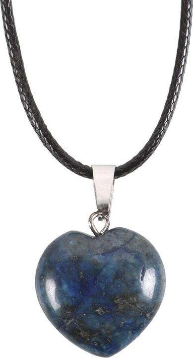 Something Different Herz Halskette mit Anhänger Healing Lapislazuli (100% synthetisches Material)