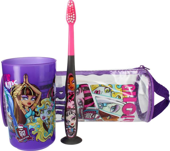 Image du produit Tinokou Set de brosses à dents Monster High (Souple)