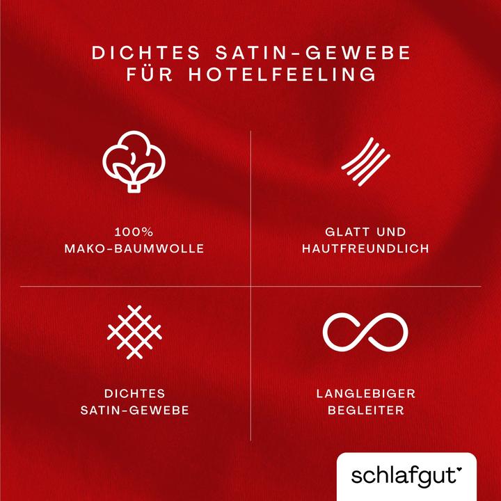 Produktbild schlafgut Woven Satin (Duvetbezug, 155 x 220 cm)