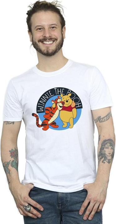 Actual product image Disney Mens Winnie The Pooh With Tigger T-Shirt (XL)