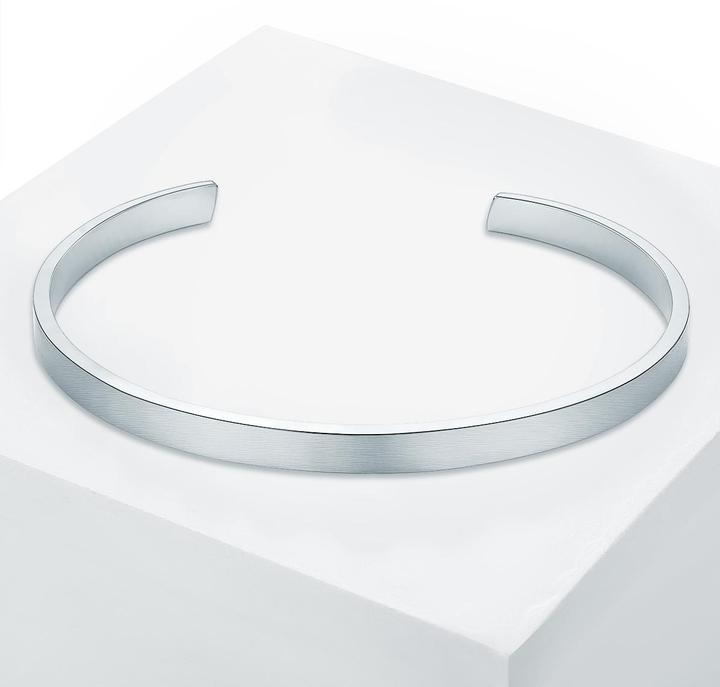 Produktbild True Rebels Herren Edelstahl Silber 18,0 cm - 21,0 cm - 34216 (21 cm, Edelstahl)
