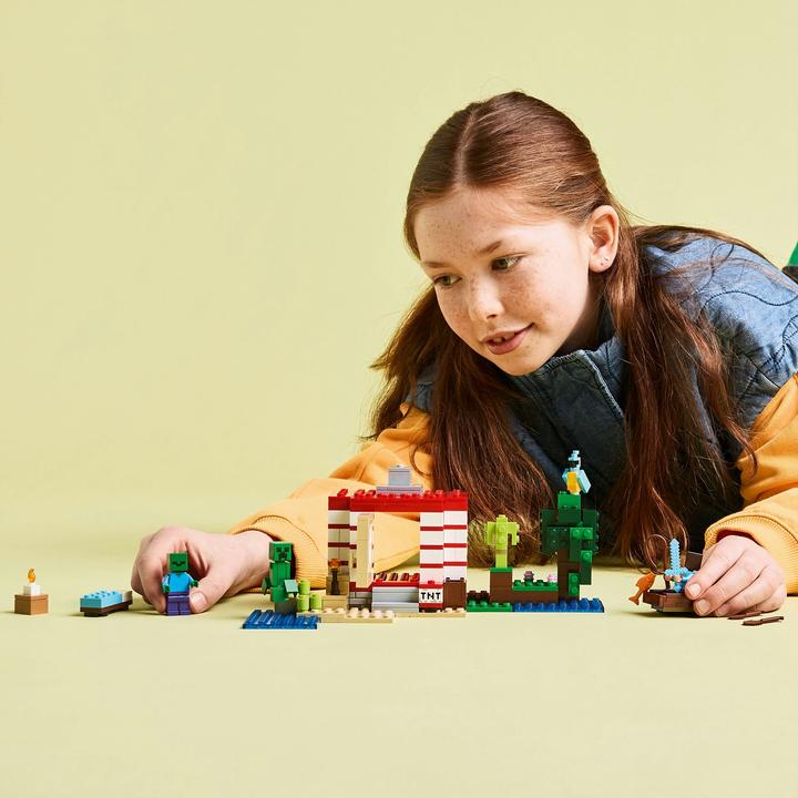 Produktbild LEGO Das TNT-Dschungelhaus (21275, LEGO Minecraft)