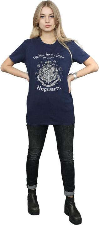 Immagine prodotto Aspettando la mia lettera Hogwarts - Maglietta in cotone da ragazzo (M)