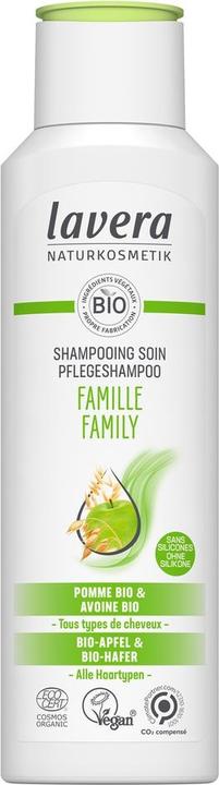 Actual product image Lavera Shampoo Family all hair types Fl 250 ml (250 ml, Liquid shampoo)
