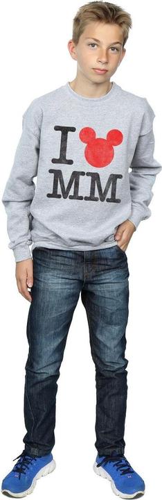 Produktbild Disney Mickey Mouse I Love Mickey Sweatshirt Jungen (152, 158)