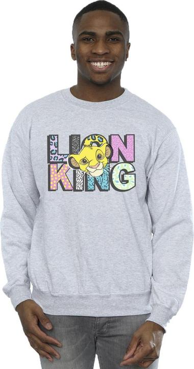 Produktbild Disney The Lion King Pattern Logo Sweatshirt (L)