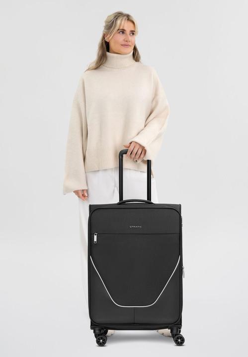 Immagine prodotto Stratic trolley taska a 4 ruote M 65 cm con piega a espansione (74 l, L (90 - 115l))
