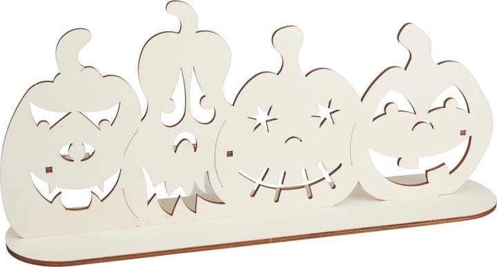 Image du produit VBS Citrouilles en bois, éclairées