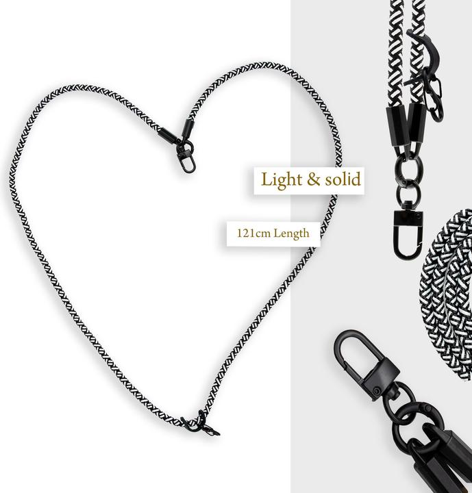 Image du produit Cadorabo Chaîne de téléphone portable pour LG KQ51 Necklace Coque