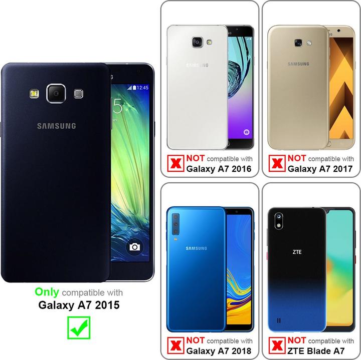 Productafbeelding Cadorabo Boek Onzichtbare Magneethoes (Samsung Galaxy A7)