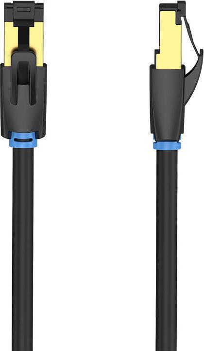 Actual product image Vention Category 8 SFTP Network Cable IKABK 8m Black (S/FTP, CAT8.1, 8 m)