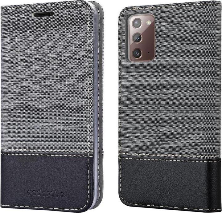 Produktbild Cadorabo Book Jeans Optik Cover (Samsung Galaxy Note 20)