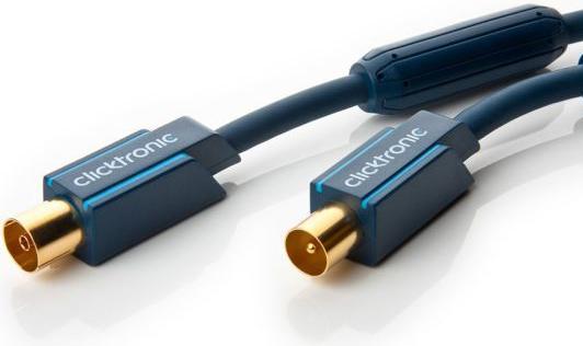 Actual product image clicktronic Connection cable (95 dB, Antenna cable)