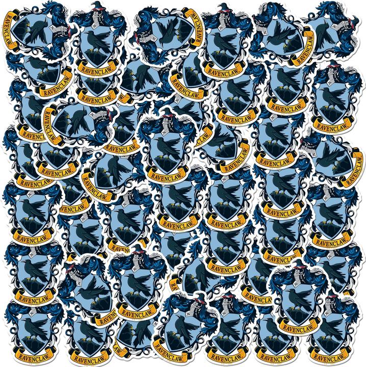 Produktbild Ravenclaw Wappen Aufkleber Deluxe 50erPack Vinyl