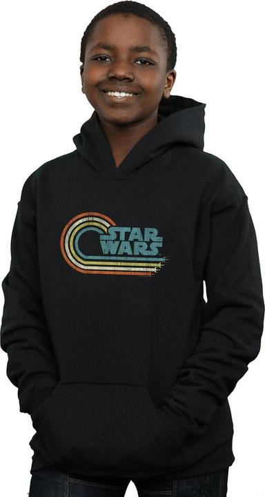 Produktbild Star Wars Retro Wave Logo Kapuzenpullover Jungen (140, 146)