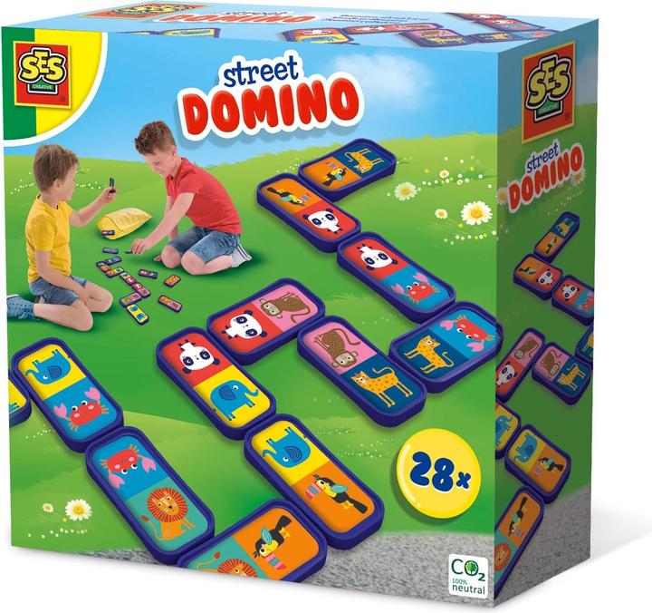 Ses Street Dominos (English, French, German)