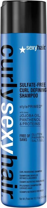 Sexy Hair Curly - Curly Hair Shampoo (300 ml, Flüssiges Shampoo)