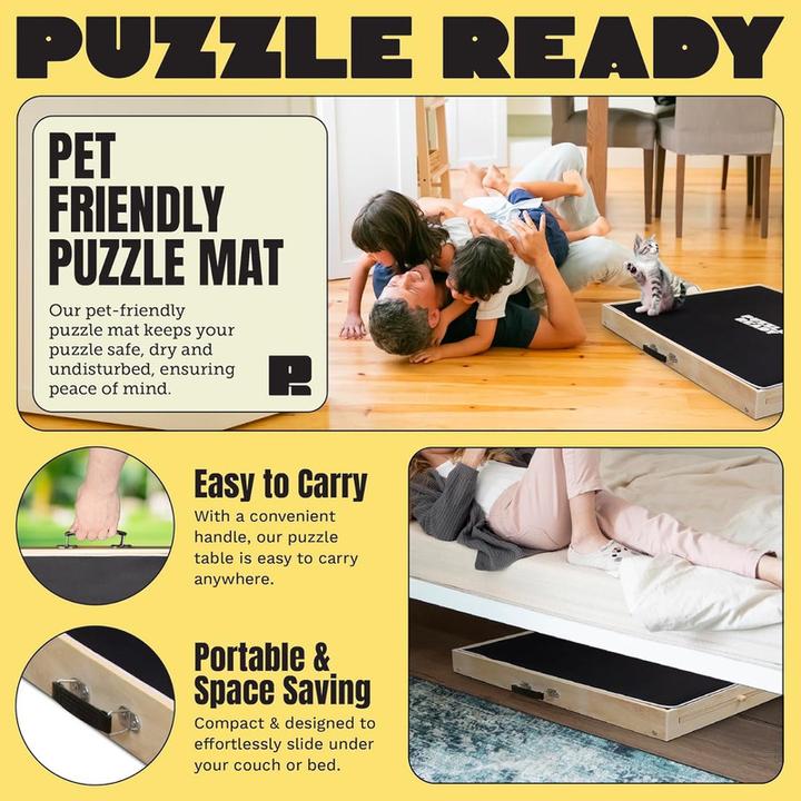 Immagine prodotto Puzzle Ready Puzzle Board mit Kippfunktion (1000 pezzi)