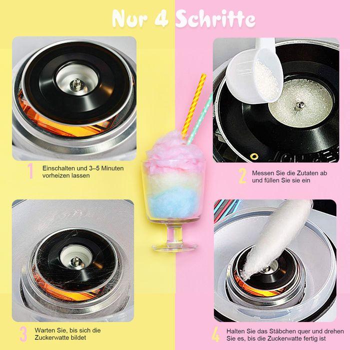 Actual product image Homcom Candyfloss machine