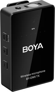 Actual product image Boya BY-EM5-K1 - UHF-Kit 1x Transmitter / 1x Receiver (BY-EM5-K1)