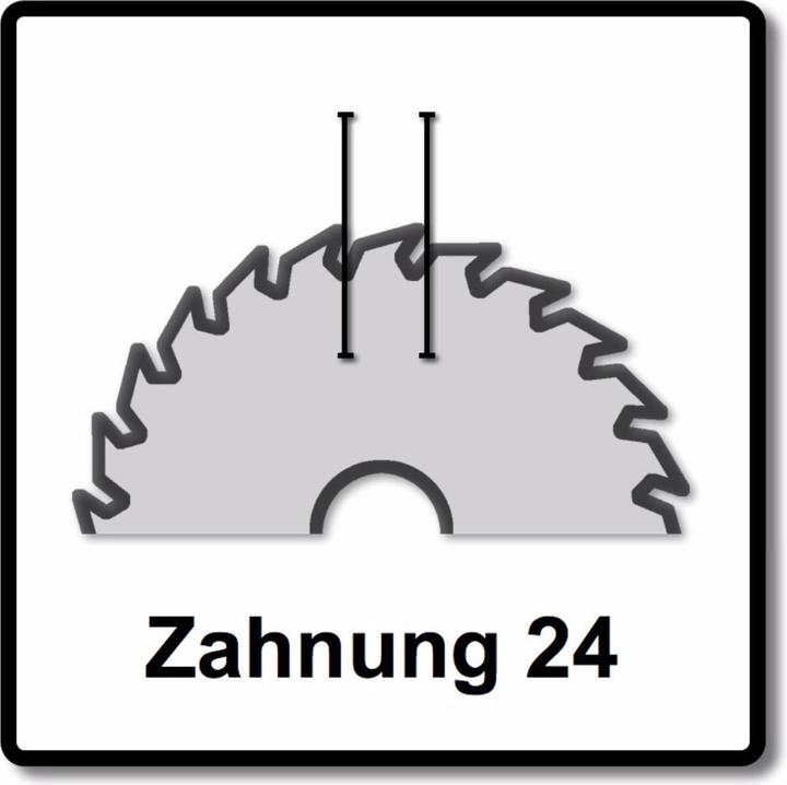 Actual product image Bosch Professional Zubehör Circular saw blade Expert for Wood, 190 x 1.5/1 x 30, 24 teeth