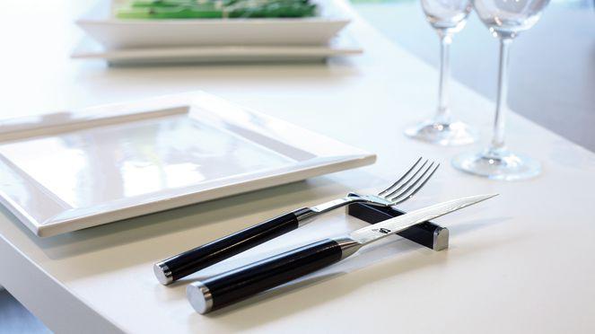 Actual product image Kai Steak knife SHUN black stoned (12.50 cm)