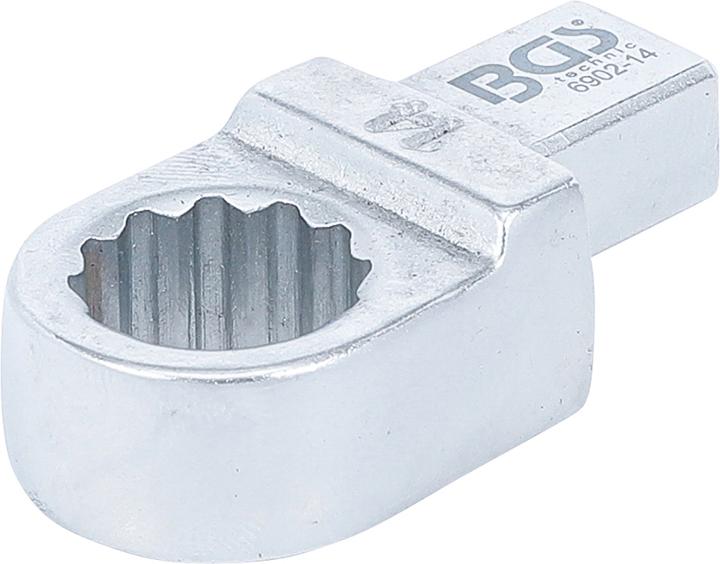Produktbild BGS Einsteck-Ringschlüssel | 14 mm | Aufnahme 9 x 12 mm (14 mm)